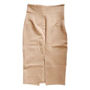 Whyte Valentyne Light Tan Pencil Skirt Sz 8
